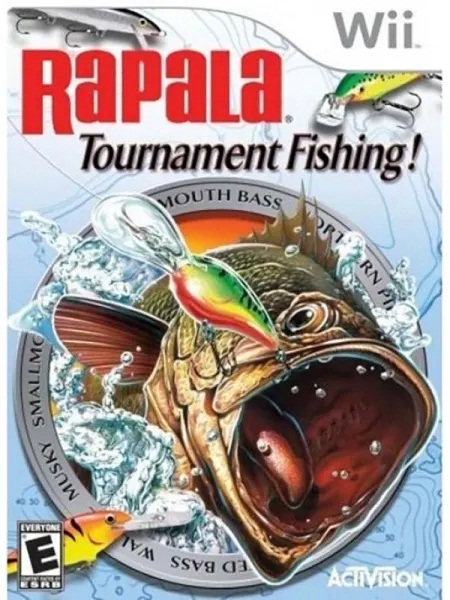 Nintendo Wii Rapala Tournament Fishing! - NTSC